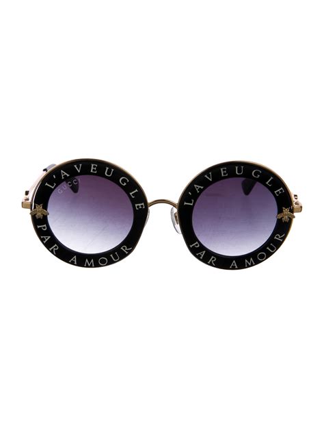 lunette aveugle par amour gucci|Market Research: Gucci’s “‘L’Aveugle Par Amour’ Round .